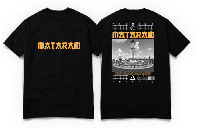 desain kaos mataram