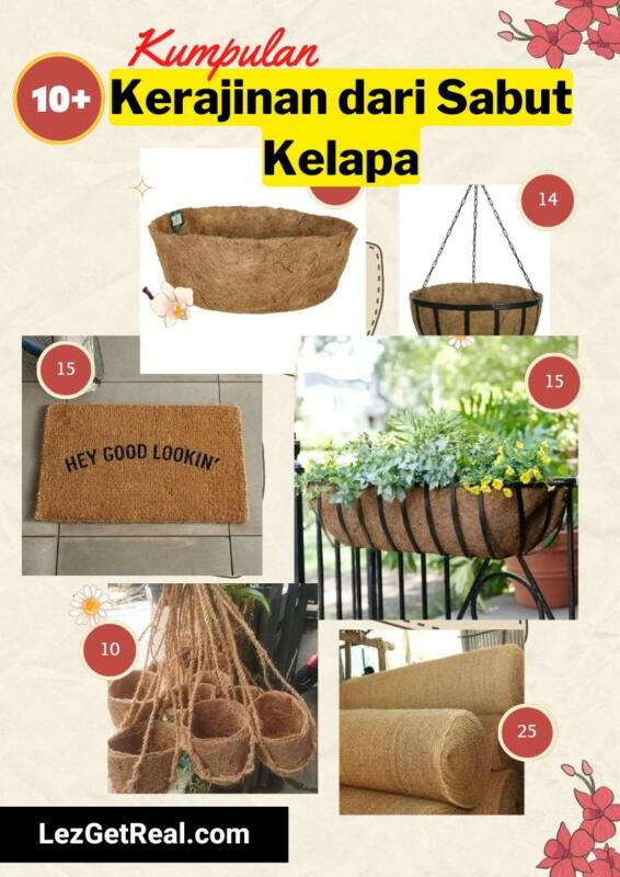 kerajinan sabut kelapa