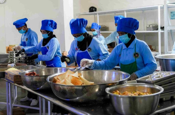 pengawasan higienitas dapur sekolah