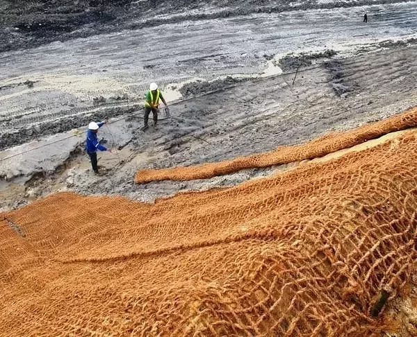 cocomesh untuk agroforestry lereng