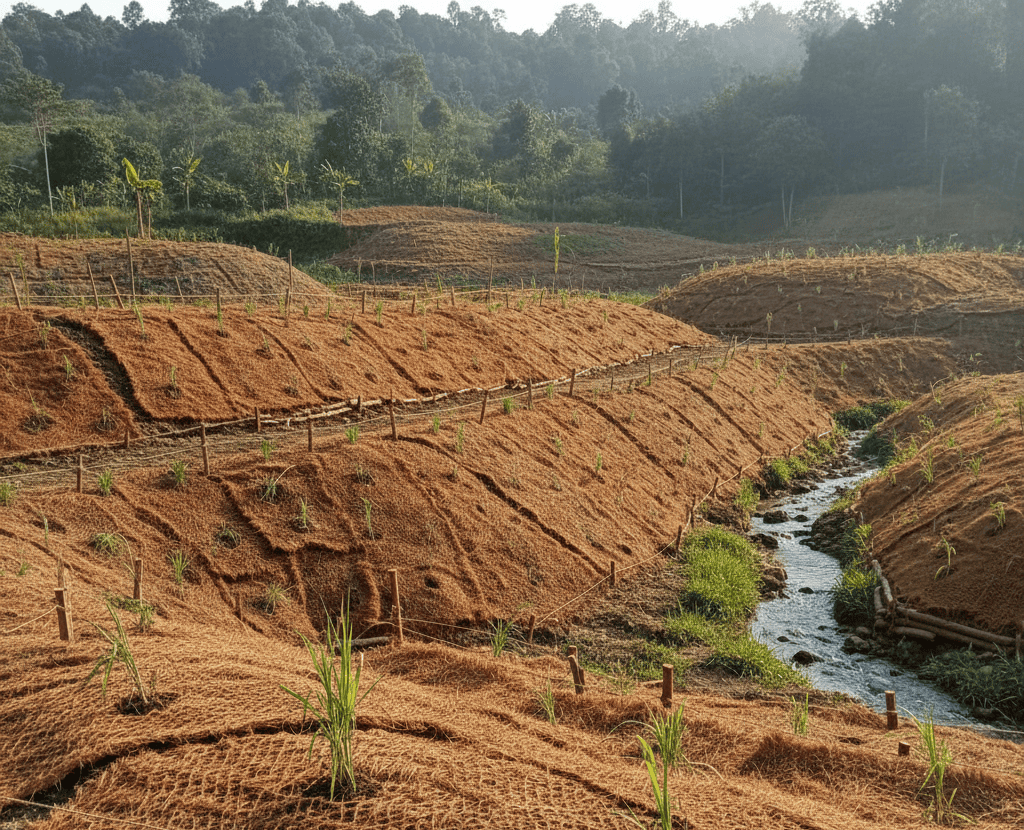teknologi hijau pengendali erosi tanah